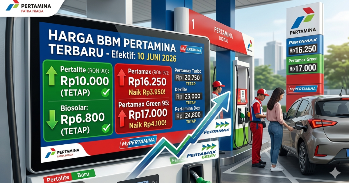 Pertamax Tembus Rekor Baru, Pengendara Beralih BBM Subsidi