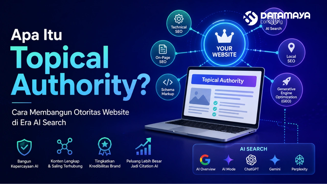 Website Topical Authority Mudah Bertahan Di Update Algoritma