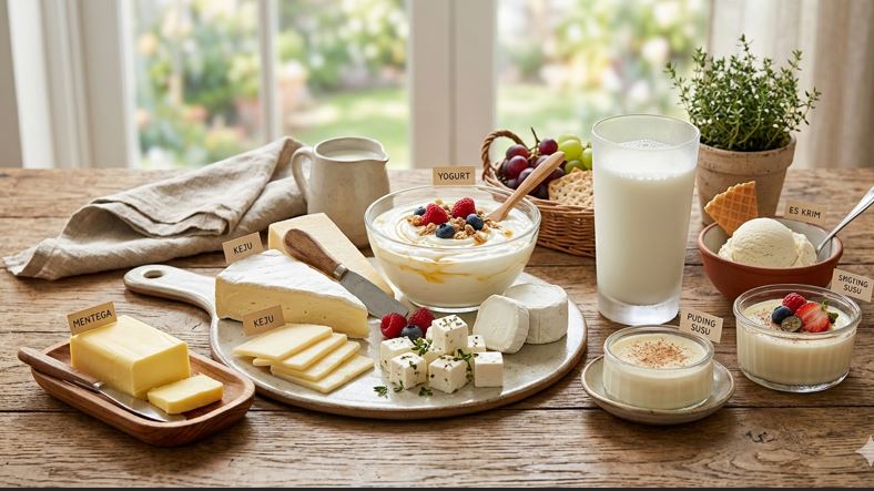 Susu Dan Produk Olahannya: Beragam Pilihan Dalam Menu Harian
